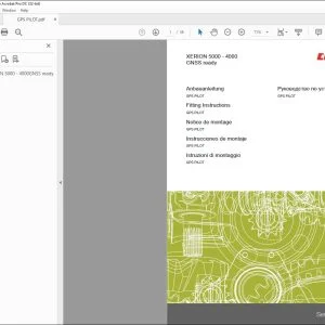 Class XERION 5000 - 4000 GNSS ready Fitting Instructions Manual - PDF DOWNLOAD