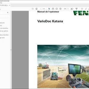 FENDT VarioDoc Katana Manuel de l'opérateur - PDF DOWNLOAD (FRENCH)