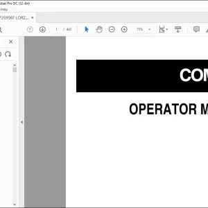 Fendt Eu Harvesting 9460R Ce Combine Operator Manual - PDF DOWNLOAD