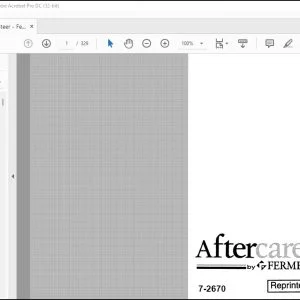 Fermac 524 Skid Steer Parts Catalog Manual 7-2670 - PDF DOWNLOAD