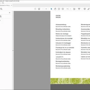 claas Miscellaneous AXION  ARION Movement of the certification plates Mounting instructions Manual - PDF DOWNLOAD