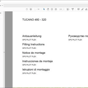 CLAAS Combine TUCANO 480 - 320 GPS PILOT FLEX Fitting instructions Manual_DE_EN_FR_IT_ES_RU - PDF  DOWNLOAD