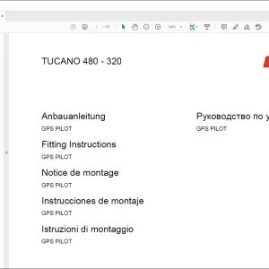 CLAAS Combine TUCANO 480 - 320 GPS PILOT Fitting instructions Manual_DE_EN_FR_IT_ES_RU -PDF DOWNLOAD