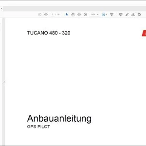 CLAAS Combine TUCANO 480 - 320GPS PILOT Anbauanleitung Fitting instructions Manual_DE_EN_FR_IT_ES_RU -PDF DOWNLOAD