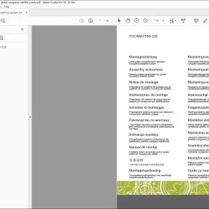 CLAAS Combines TUCANO 580-320 Steering system preparation for global navigation satellite system Assembly Instructions Manual - PDF DOWNLOAD
