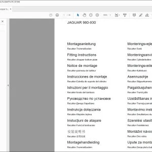 CLAAS Forage Harvesters JAGUAR 980 - 930 Recutter-chopper bottom plate Fitting instructions Manual_DE_EN_FR_IT_RU_ES - PDF DOWNLOAD