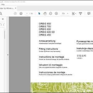 CLAAS Forage Harvesters ORBIS 900 750 600 600 SD 450 Divider tipWhole crop harvesting AFitting Instructions Manual_DE_EN_FR_ES_IT_RU - PDF DOWNLOAD