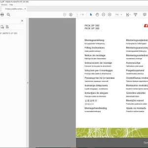 CLAAS Forage Harvesters PICK UP 380 300 Intake paddle extension Fitting Instructions Manual_DE_FR_EN_IT_ES_RU - PDF DOWNLOAD