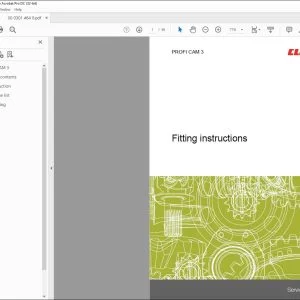 CLAAS Miscellaneous PROFI CAM 3 Fitting Instructions Manual_DE_EN_FR_ES_IT_RU - PDF DOWNLOAD
