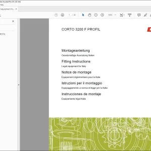 CLAAS Mower CORTO 3200 F PROFIL Additional swathing discs Fitting Instructions Manual_DE_EN_FR_ES_IT_RU - PDF DOWNLOAD