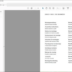CLAAS Mower DISCO 1100 C  RC BUSINESS Machine shipment on a pallet Assembly instructions Manual_DE_EN_FR_NL_IT_RU - PDF DOWNLOAD