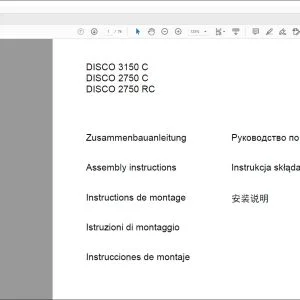 CLAAS Mower DISCO 3150 C 2750 C 2750 RC Assembly instructions Manual_DE_EN_FR_IT_ES_RU - PDF DOWNLOAD