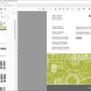 CLAAS Mower DISCO 3600 F 3500 F 3200 F Lighted warning plates Fitting Instructions Manual_DE_EN_FR_ES_IT_RU -  PDF DOWNLOAD