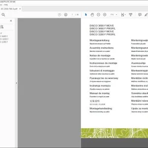 CLAAS Mower DISCO 3600 F MOVE 3600 F PROFIL 3200 F MOVE 3200 F PROFIL Machine shipment on a pallet Assembly instructions Manual_DE_EN_FR_NL_IT - PDF DOWNLOAD