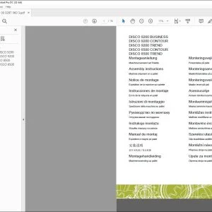 CLAAS Mower DISCO 9200 BUSINESS 9200 CONTOUR 9200 TREND 8500 CONTOUR 8500 TREND Machine shipment on a pallet Assembly instructions Manual_DE_EN_FR - PDF DOWNLOAD