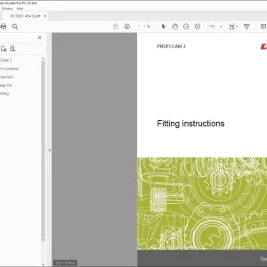 CLAAS PROFI CAM 3 Fitting instructions Manual - PDF DOWNLOAD