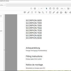 CLAAS Telehandler SCORPION 9055 7055 7050 7044 7035 7030 6035 6030 Energy supply (front socket) Fitting Instructions Manual_DE_EN_FR - PDF DOWNLOAD