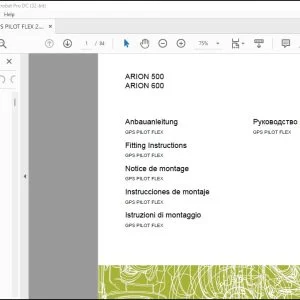 CLAAS Tractor ARION 500 600 GPS PILOT FLEX Fitting Instructions Manual_DE_EN_FR_ES_IT_RU - PDF DOWNLOAD