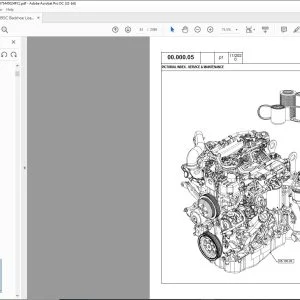 CNH B95C Backhoe Loader Tier 4B Parts Catalog Manual - PDF DOWNLOAD