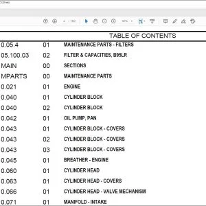 CNH B95LR-NR Backhoe Loader Parts Catalog Manual - PDF DOWNLOAD