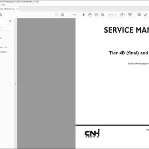 CNH F5 Tier 4B (final) & Stage IV Engine Service Manual 47730922 - PDF DOWNLOAD