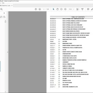 CNH LB85 Backhoe Loader Upgrade 2000 Parts Catalog Manual - PDF DOWNLOAD