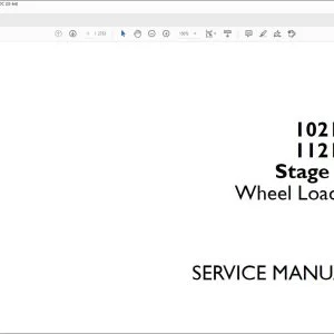 Case 1021G 1121G Stage IV Wheel Loader Service Manual 48082204 - PDF DOWNLOAD
