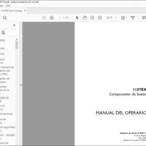 Case 1107EX Compactador de Suelos Manual del Operario 51658115 - PDF DOWNLOAD