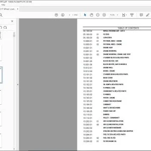 Case 1121F Wheel Loader Tier 4 Parts Catalog Manual - PDF DOWNLOAD