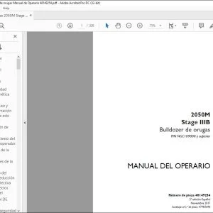 Case 2050M Stage IIIB Bulldozer de orugas Manual de Operario 48149254 - PDF DOWNLOAD