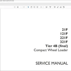Case 21F 121F 221F 321F Tier 4B (final) Wheel Loader Service Manual 47829079B - PDF DOWNLOAD