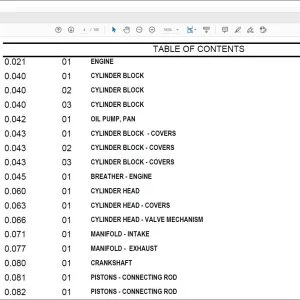 Case 521D Wheel Loader Engine Supplement Parts Catalog Manual SN JEE0135501 & AFTER - PDF DOWNLOAD