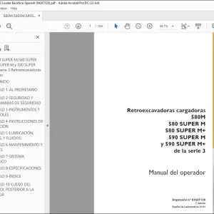 Case 580M 580 SUPER M 580 SUPER M+ 590 SUPER M y 590 SUPER M+ de la serie 3 Retroexcavadoras cargadoras Manual del operador 84287128 - PDF DOWNLOAD