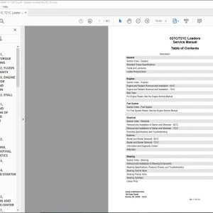 Case 621C 721C Loaders Service Manual 7-12113 - PDF DOWNLOAD