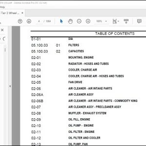 Case 621E Wheel Loader Tier 3 Parts Catalog Manual - PDF DOWNLOAD