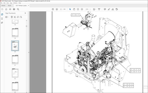 Case 621F Wheel Loader Tier 3 Parts Catalog Manual 47817326 - PDF ...