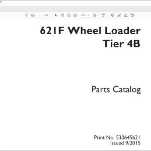 Case 621F Wheel Loader Tier 4B Parts Catalog Manual 530645621 - PDF DOWNLOAD