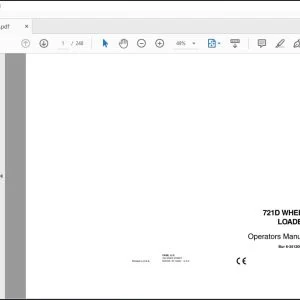 Case 721D Wheel Loader Operators Manual 6-35120 - PDF DOWNLOAD