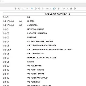 Case 721E Wheel Loader Tier 3 Parts Catalog Manual  - PDF DOWNLOAD