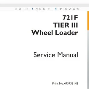 Case 721F TIER III Wheel Loader Service Manual 47373614B - PDF DOWNLOAD