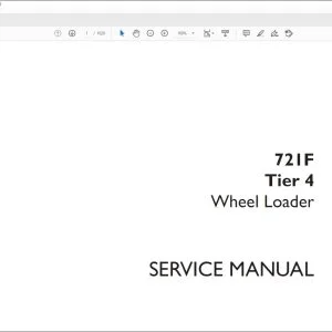 Case 721F Tier 4 Wheel Loader Service Manual 84488413 - PDF DOWNLOAD