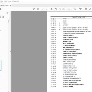 Case 721F Wheel Loader Tier 4 Tier 2 Parts Catalog Manual - PDF DOWNLOAD