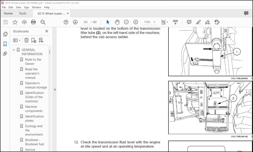 Case 821E Wheel Loader Operator's Manual 48146996 - PDF DOWNLOAD ...