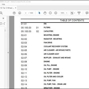 Case 821E Wheel Loader Tier 3 Parts Catalog Manual - PDF DOWNLOAD