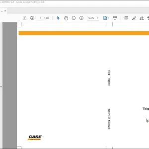 Case 921E TIER III Tekerlekli Yükleyici İşletim kilavuzu 84266607 - PDF DOWNLOAD