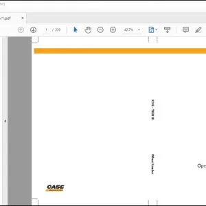 Case 921E Tier III Wheel Loader Operator's Manual 84266594 - PDF DOWNLOAD