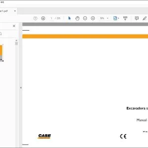 Case CX130B Excavadora sobre orugas Manual del operador 84323632 - PDF DOWNLOAD