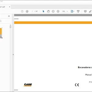 Case CX160B CX180B Excavadoras sobre orugas Manual del operador 84326117 - PDF DOWNLOAD