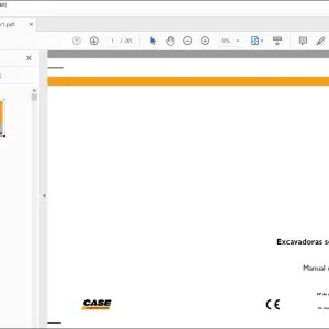 Case CX210B CX230B CX240B Excavadoras sobre orugas Manual del operador 84402456 - PDF DOWNLOAD