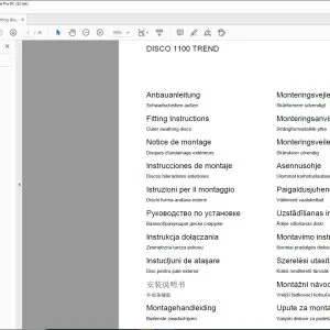 Claas Mowers DISCO 1100 TREND Outer swathing discs Fitting Instructions Manual_DE_EN_FR_ES_IT_RU - PDF DOWNLOAD